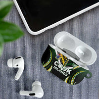 Cook Islands Rugby AirPods Case Unique Style Black Version LT05 - Polynesian Pride