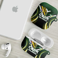 Cook Islands Rugby AirPods Case Unique Style Black Version LT05 - Polynesian Pride