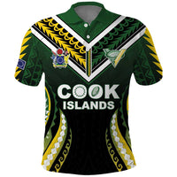 Custom Cook Islands Rugby Polo Shirt Unique Style Black Version LT05 Black - Polynesian Pride