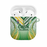Cook Islands Rugby AirPods Case Unique Style White Version - Polynesian Pride