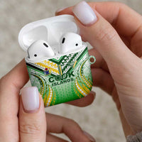 Cook Islands Rugby AirPods Case Unique Style White Version LT05 - Polynesian Pride