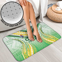 Cook Islands Rugby Bathroom Set Unique Style White Version LT05 - Polynesian Pride