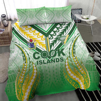 Cook Islands Rugby Bedding Set Unique Style White Version - Polynesian Pride