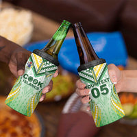 Custom Cook Islands Rugby 4 in 1 Can Cooler Tumbler Unique Style White Version LT05 - Polynesian Pride