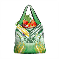 Cook Islands Rugby Grocery Bag Unique Style White Version - Polynesian Pride