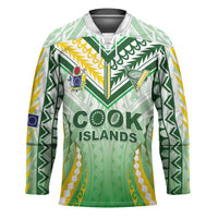 Custom Cook Islands Rugby Hockey Jersey Unique Style White Version LT05 Unisex White - Polynesian Pride