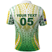 Custom Cook Islands Rugby Polo Shirt Unique Style White Version LT05 - Polynesian Pride