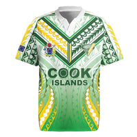 Custom Cook Islands Rugby Rugby Jersey Unique Style White Version LT05 White - Polynesian Pride
