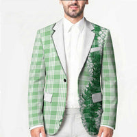 Green Hawaii Palaka Blazer Hawaiian Honohono Lei LT05 - Polynesian Pride