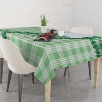 Green Hawaii Palaka Tablecloth Hawaiian Honohono Lei LT05 - Polynesian Pride