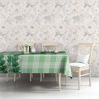 Green Hawaii Palaka Tablecloth Hawaiian Honohono Lei LT05 - Polynesian Pride