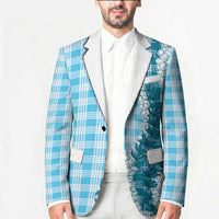 Blue Hawaii Palaka Blazer Hawaiian Honohono Lei LT05 - Polynesian Pride
