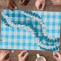 Blue Hawaii Palaka Puzzle Hawaiian Honohono Lei LT05 - Polynesian Pride