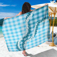 Blue Hawaii Palaka Sarong Hawaiian Honohono Lei LT05 One Size 44 x 66 inches Blue - Polynesian Pride