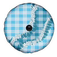 Blue Hawaii Palaka Spare Tire Cover Hawaiian Honohono Lei LT05 - Polynesian Pride