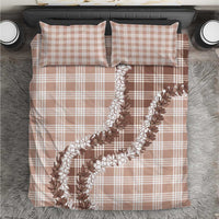 Beige Hawaii Palaka Bedding Set Hawaiian Honohono Lei LT05 Beige - Polynesian Pride