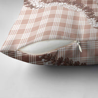 Beige Hawaii Palaka Pillow Cover Hawaiian Honohono Lei LT05 - Polynesian Pride