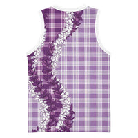 Violet Hawaii Palaka Basketball Jersey Hawaiian Honohono Lei LT05 - Polynesian Pride