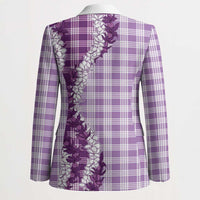 Violet Hawaii Palaka Blazer Hawaiian Honohono Lei LT05 - Polynesian Pride