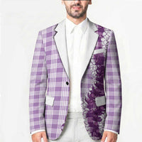 Violet Hawaii Palaka Blazer Hawaiian Honohono Lei LT05 - Polynesian Pride