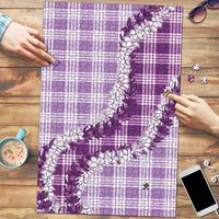 Violet Hawaii Palaka Puzzle Hawaiian Honohono Lei LT05 Violet - Polynesian Pride