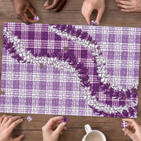 Violet Hawaii Palaka Puzzle Hawaiian Honohono Lei LT05 - Polynesian Pride