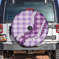 Violet Hawaii Palaka Spare Tire Cover Hawaiian Honohono Lei LT05 Violet - Polynesian Pride