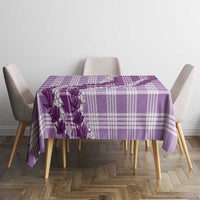 Violet Hawaii Palaka Tablecloth Hawaiian Honohono Lei LT05 - Polynesian Pride