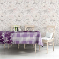 Violet Hawaii Palaka Tablecloth Hawaiian Honohono Lei LT05 - Polynesian Pride