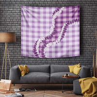 Violet Hawaii Palaka Tapestry Hawaiian Honohono Lei LT05 Violet - Polynesian Pride