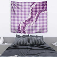 Violet Hawaii Palaka Tapestry Hawaiian Honohono Lei LT05 - Polynesian Pride