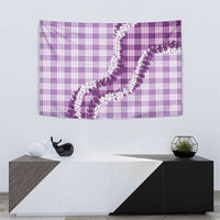 Violet Hawaii Palaka Tapestry Hawaiian Honohono Lei LT05 - Polynesian Pride