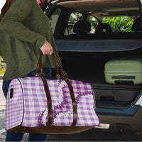 Violet Hawaii Palaka Travel Bag Hawaiian Honohono Lei LT05 - Polynesian Pride