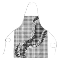 Gray Hawaii Palaka Apron Hawaiian Honohono Lei LT05 Gray - Polynesian Pride