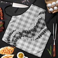 Gray Hawaii Palaka Apron Hawaiian Honohono Lei LT05 Gray - Polynesian Pride