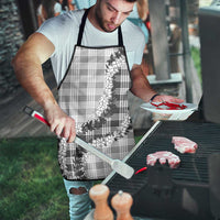 Gray Hawaii Palaka Apron Hawaiian Honohono Lei LT05 - Polynesian Pride