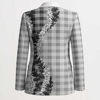 Gray Hawaii Palaka Blazer Hawaiian Honohono Lei LT05 - Polynesian Pride