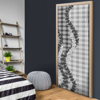 Gray Hawaii Palaka Door Cover Hawaiian Honohono Lei LT05 - Polynesian Pride