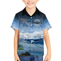 New Zealand Wanaka Air Show Hawaiian Shirt With Maori Pattern LT05 - Polynesian Pride