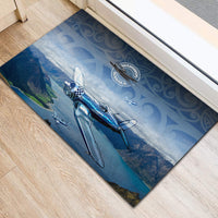 New Zealand Wanaka Air Show Rubber Doormat With Maori Pattern LT05 - Polynesian Pride