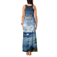 New Zealand Wanaka Air Show Tank Maxi Dress With Maori Pattern LT05 - Polynesian Pride