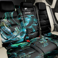 New Zealand Marathon Back Car Seat Cover Silver Fern Paua Shell Simple Style LT05