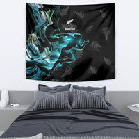 New Zealand Marathon Tapestry Silver Fern Paua Shell Simple Style LT05 - Polynesian Pride