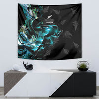 New Zealand Marathon Tapestry Silver Fern Paua Shell Simple Style LT05 - Polynesian Pride