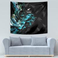 New Zealand Marathon Tapestry Silver Fern Paua Shell Simple Style LT05 - Polynesian Pride