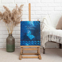 New Zealand Mother's Day Canvas Wall Art Ko Te Whaea Te Takere O Te Waka LT05 - Polynesian Pride