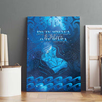 New Zealand Mother's Day Canvas Wall Art Ko Te Whaea Te Takere O Te Waka LT05 - Polynesian Pride