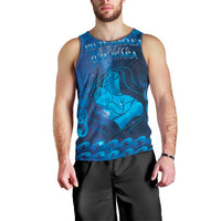 Personalised New Zealand Mother's Day Men Tank Top Ko Te Whaea Te Takere O Te Waka LT05 - Polynesian Pride
