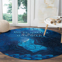 New Zealand Mother's Day Round Carpet Ko Te Whaea Te Takere O Te Waka