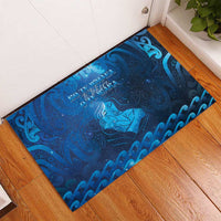 New Zealand Mother's Day Rubber Doormat Ko Te Whaea Te Takere O Te Waka LT05 - Polynesian Pride